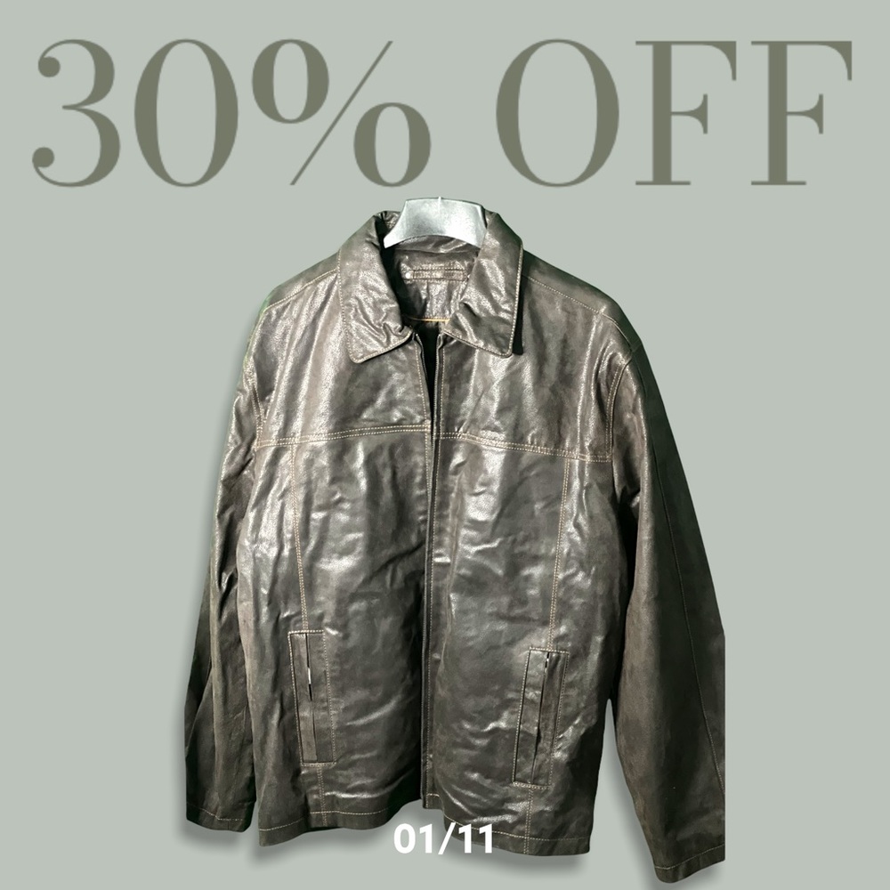 100% GENUINE LEATHER 100% BRAND NEW 30%OFF